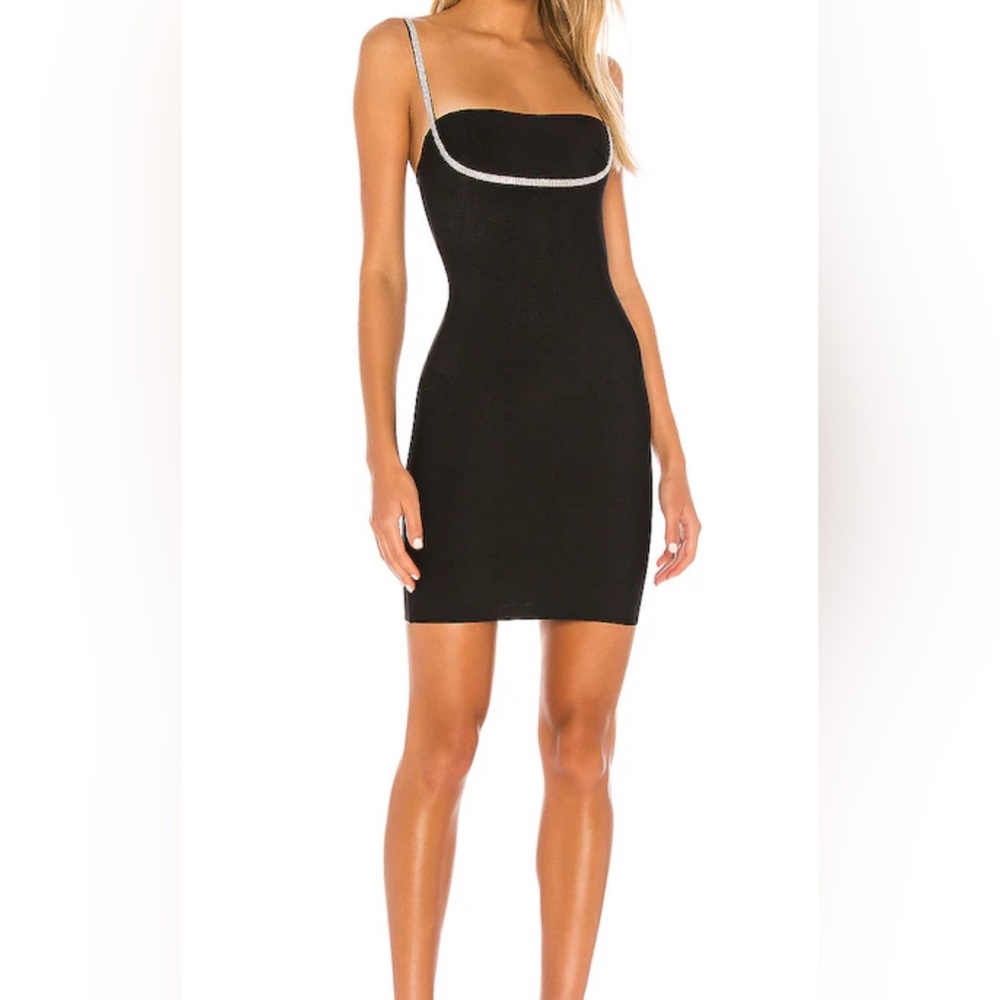 Revolve - Superdown black mini dress